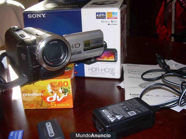 cámara Sony HDR-HC5E