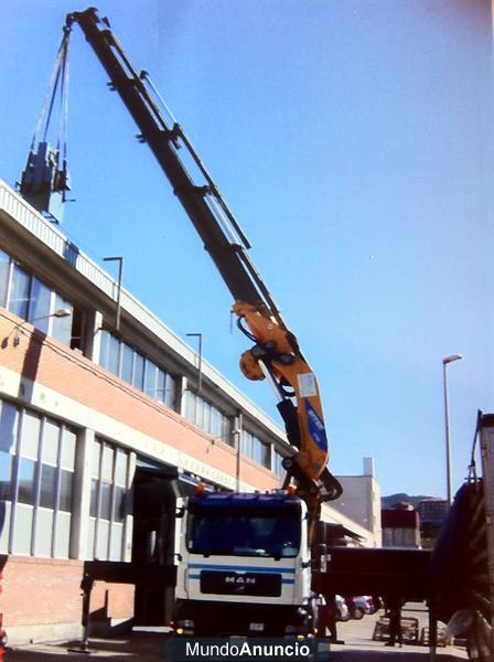 CAMION MAN 41460FFD CON GRUA EFFER 150