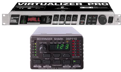 BEHRINGER pack (MULTIEFECTOS + ATENUADOR DE FEDDBACK)         150€