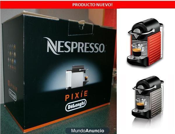 CAFETERA KRUPS NESPRESO PIXIE, 16 CAPSULAS DE CAFE DE REGALO