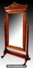 Espejo Antiguo tipo \"Cheval\" - Siglo XIX- Calidad Museo - mejor precio | unprecio.es