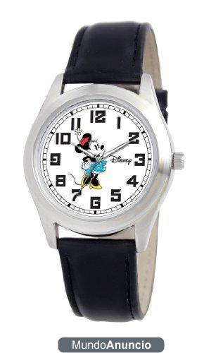 Disney 0803C005D138S002 - Reloj de caballero de cuarzo, correa de acero inoxidable color plata