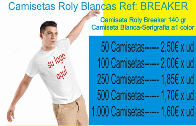 Camiseta  Roly con estampación incluida