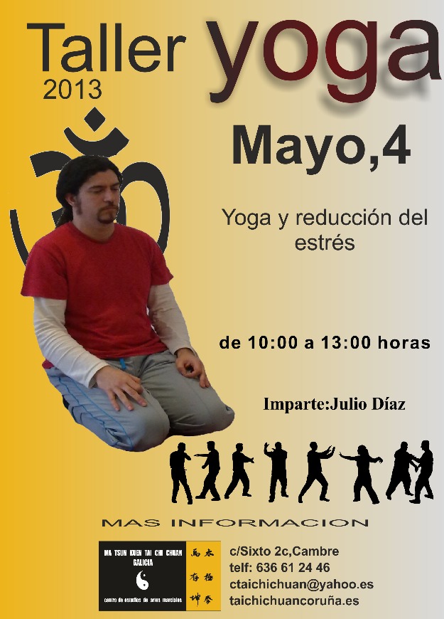 Taller de yoga en cambre