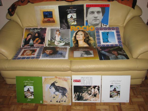 Colección de 15 Discos de Vinilo de Flamenco y Copla En Perfecto Estado