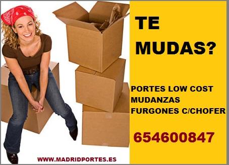 =40€=portes baratos madrid….(tu mudanza segura)