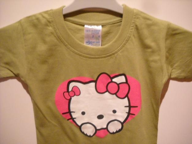camisetas niña hello kyti