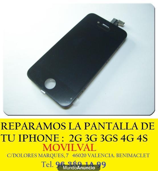 Reparar moviles en Valencia. Movilval. Liberamos en el acto.