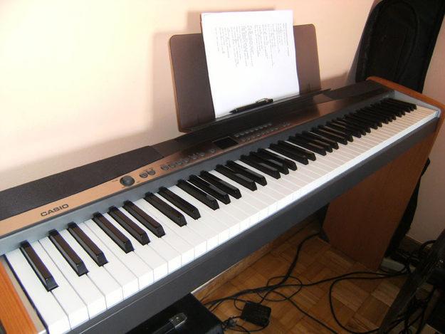 Piano Digital Casio Privia Px-300 General MIDI Stereo Sampling Teclado contrapesado