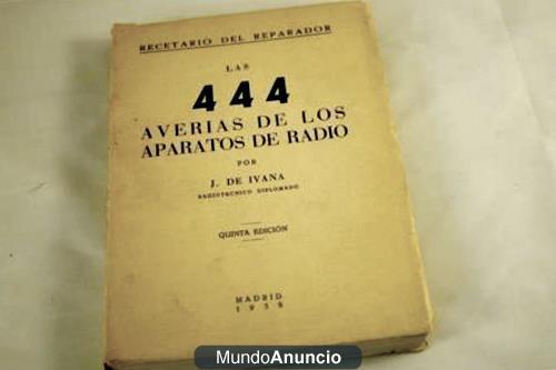 RADIOS  Y EQUIPOS ANTIGUOS  A VALVULAS