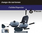 Juego de sartenes 6 piezas por liquidacion - mejor precio | unprecio.es