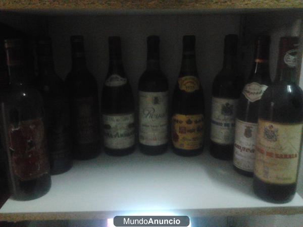 Lote de Botellas de vino Reserva, Gran Reserva y Cosecha