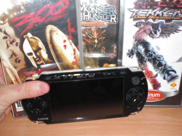 psp pirateada con tes juegos orifinales