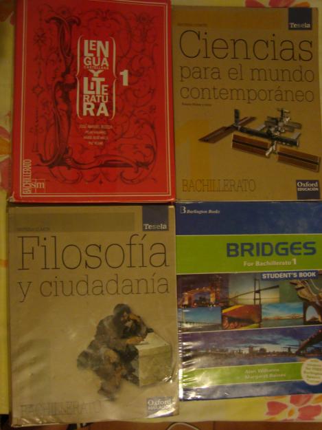 LIBROS 1º DE BACHILLERATO