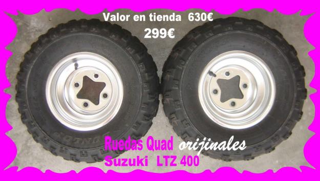 LLantas con Cubiertas Suzuki LTZ 400 Orijinales