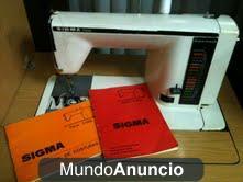 Maquina de coser Sigma 2000 con mueble y manuales