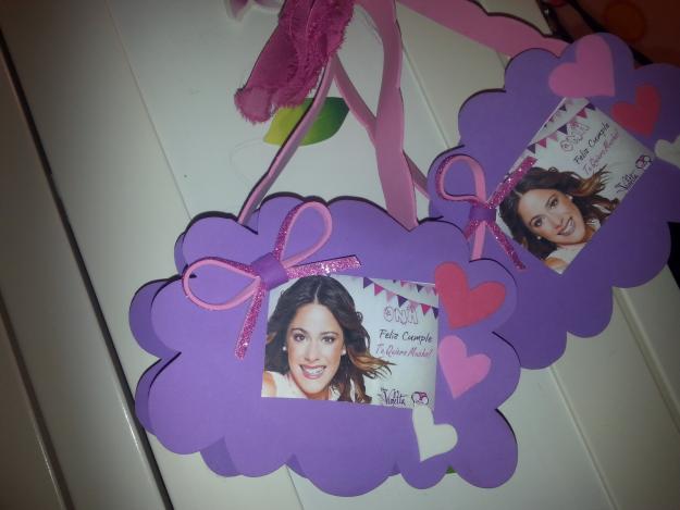 bolsas golosineras Violetta cumpleaños tambien vestidos y faldas