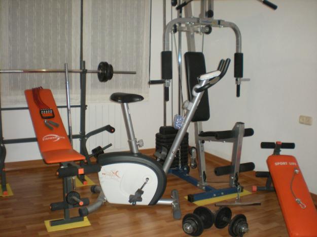 gimnasio completo o por maquinas