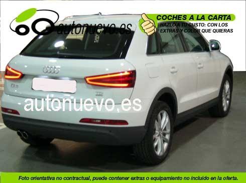 Audi Q3 Ambiente 2.0 Tdi 140cv Manual 6vel. 2X4 Blanco Amalfi ó Negro Brillante. Nuevo. Nacional.