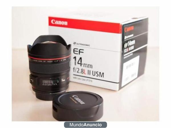 Canon EF Objetivo hiper gran angular - 14 mm - F/2.8