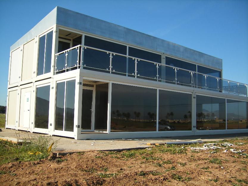 Construcciones modulares con casetas