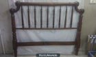 Cabezal de cama popular mediterráneo 1980. Madera de pino con travesaños torneados. - mejor precio | unprecio.es