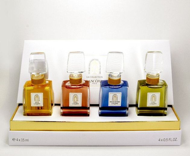 Perfume Miniaturas La Collection Lancome 4 x 15ml