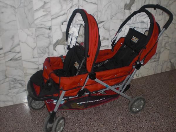 Silla de paseo BEBEdue (para 2 niños entre0-3 años)