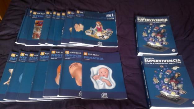 Vendo libros del curso mir prologo asturias 2012/2013 +manuales de supervivencia.