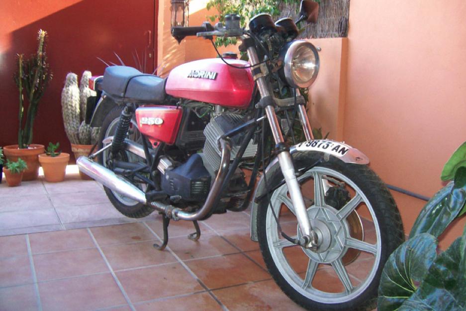 ocasion moto morini 250 cc año 1980