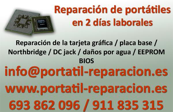 Reparación de portátiles