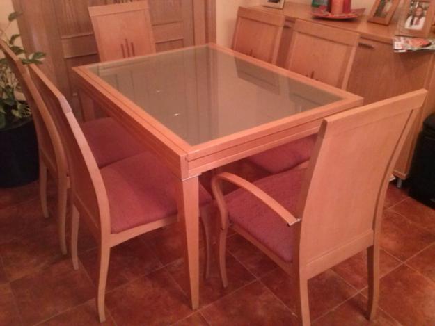 conjunto mesa + sillas