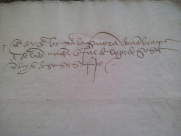 manuscrito mujer lope de sosa, S.XVI