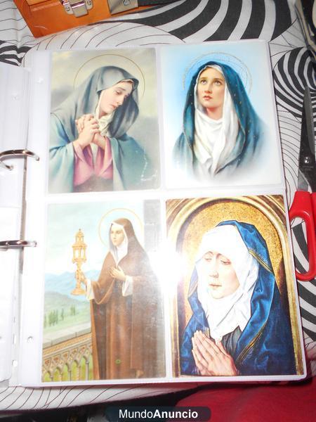 Postales religiosas (cristo, virgen, santos,etc.)