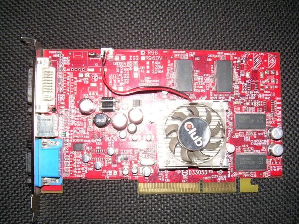 Tarjeta Grafica AGP 256MB Ati Radeon9600