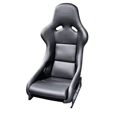 ASIENTO RECARO POLE POSITION CUERO NEGRO GARANTIA Y FACTURA A TU NOMBRE(DESDE ESPAÑA)