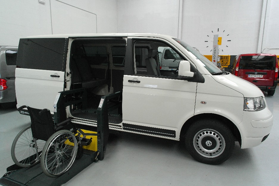 Volkwagen Transporter PMR Adaptado para el transporte sillas de ruedas