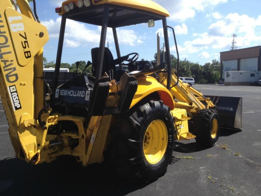 2005 New Holland LB75B (backhoe) 4x4