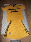 EQUIPACION CASILLAS AMARILLO REAL MADRID 2012 TALLA M - mejor precio | unprecio.es