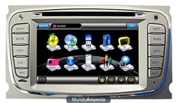 Ford focus mondeo Dvd Gps Tdt Bluetooth