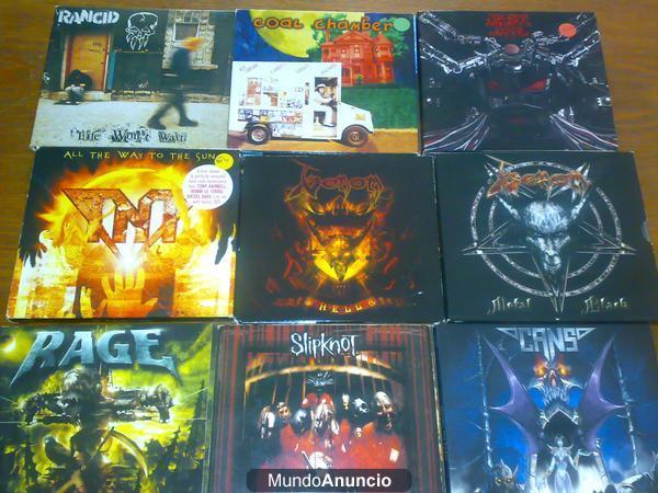 se vende cd s musica rock ,trash, ,heavy, rap,punk, indi,solistas