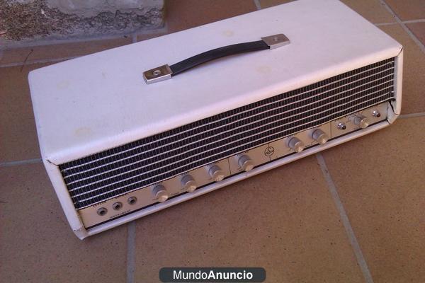 Amplificador de guitarra a valvulas 1969