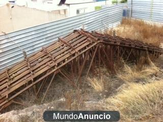 caballos de hierro construccion de tejado para nave