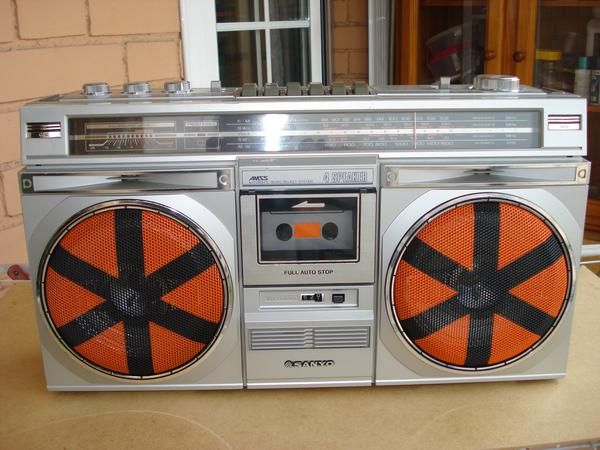 lote de 3 radiocassettes vintage 80s