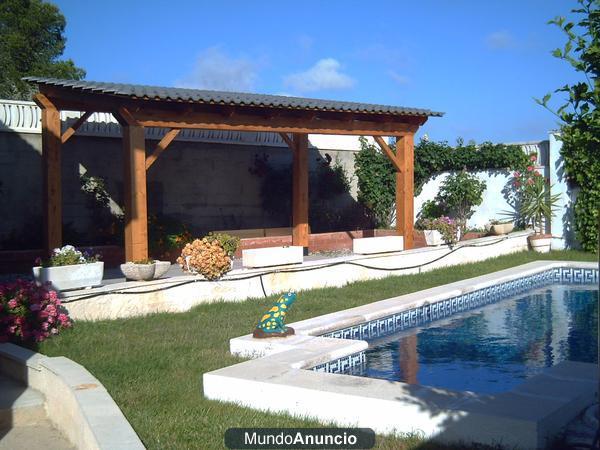 Pergolas y porches en tarragona