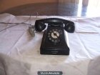 vendo telefono negro de disco, antiguo - mejor precio | unprecio.es