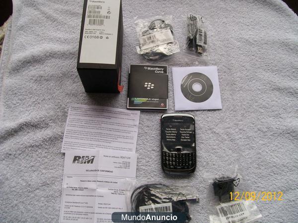 BLACKBERRY 3G.9300 CURVE. A ESTRENAR. LIBRE
