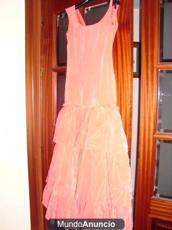 TRAJE DE GITANA COLOR SALMON