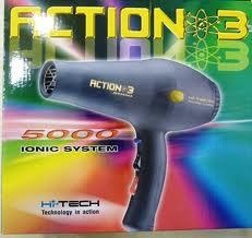 SECADOR DE PELUQUERIA ACTION 3 GUIBRA 2100 W  IONICO  36 EUROS