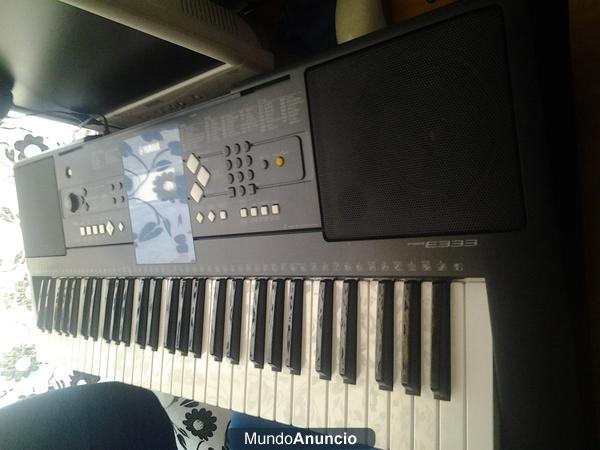 Teclado YAMAHA PSR-E333 + Ampli de 20 W